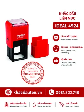 Khắc dấu tròn Công ty
