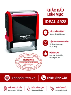 Khắc dấu oval ban chỉ huy
